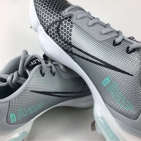 Nike Force Zoom Trout 7 Pro Baseball Cleats Metals Gray CQ7224-023